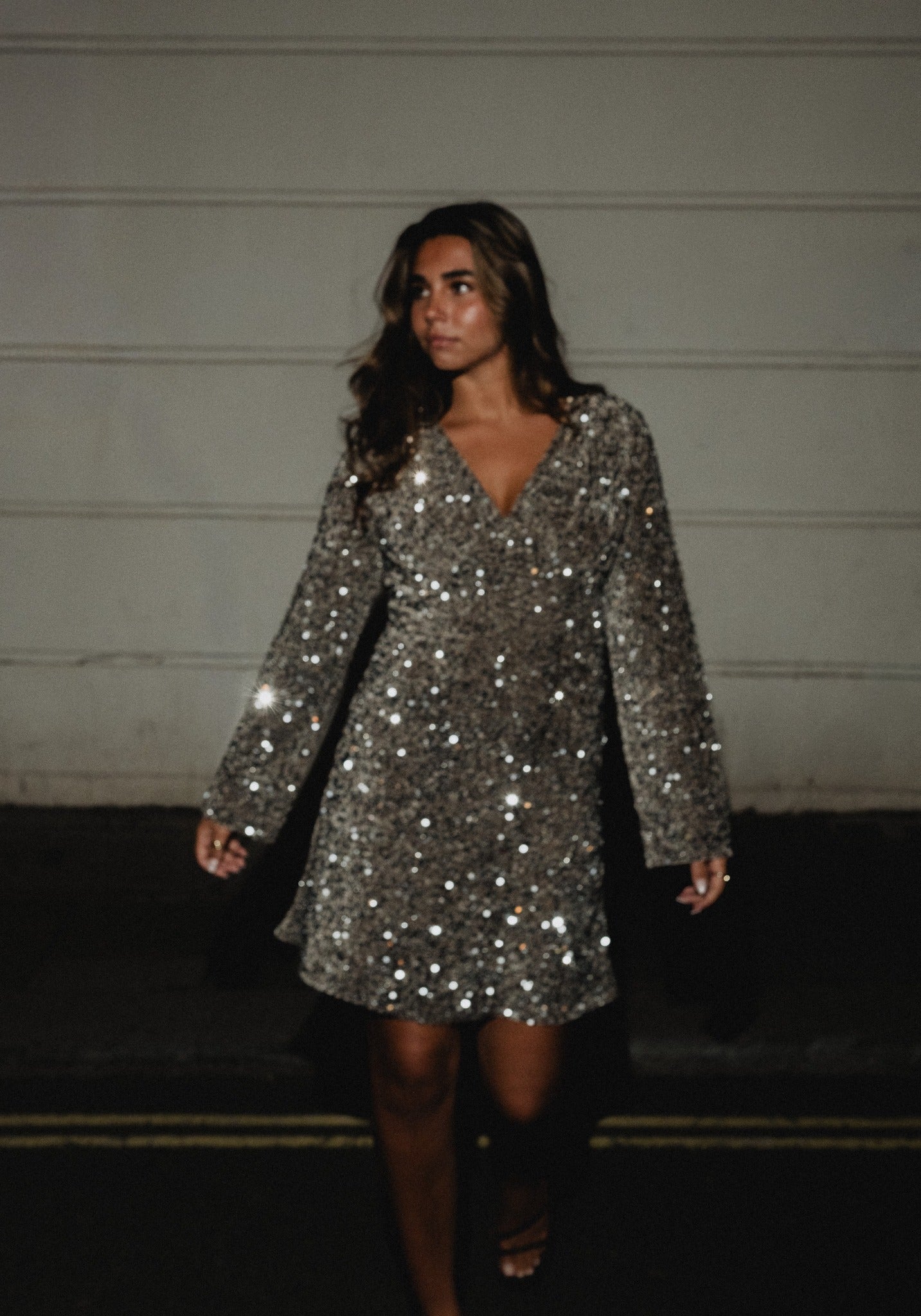 PCKAM Short Dress - Morel